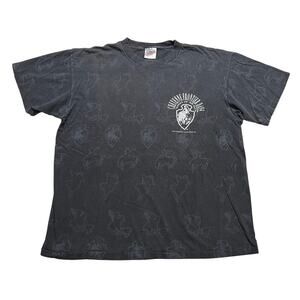 Vintage 1992 Cheyenne Frontier Days T-Shirt Oneita Power-T XL USA Rodeo Western